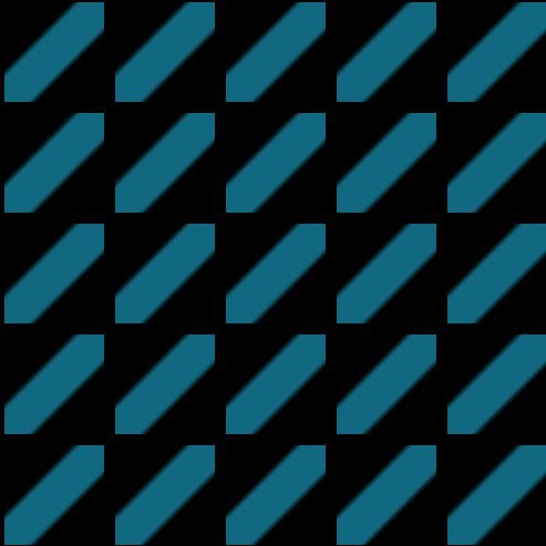 Tiled blue lines, built to learn using fract